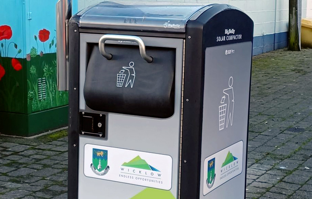 Wicklow Welcomes Waste Wizardry: Bigbelly Smart Bins Transform Local Cleanliness